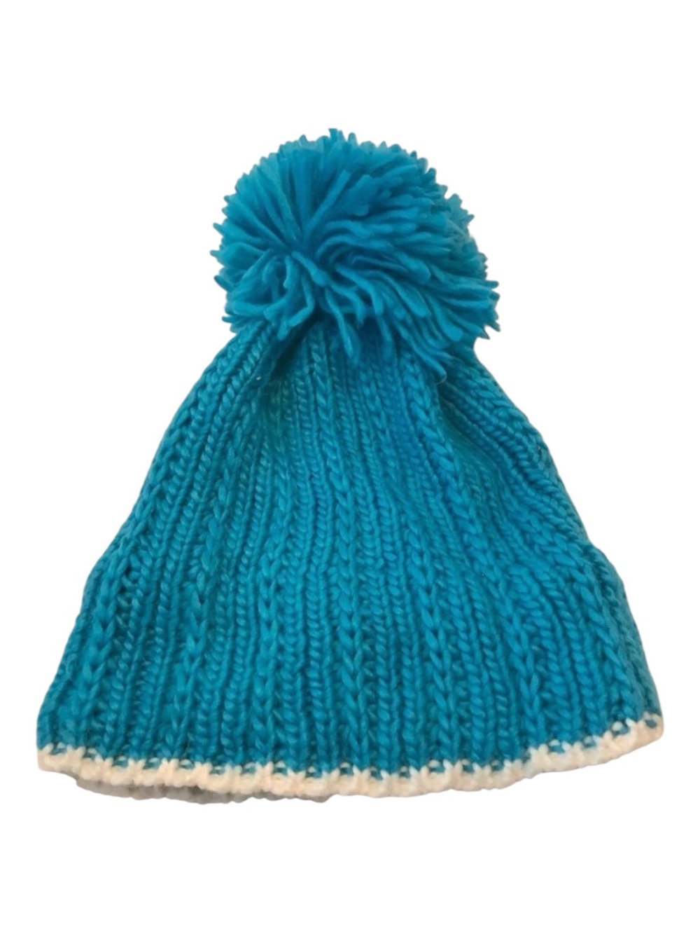 Aqua Blue Knit Beanie